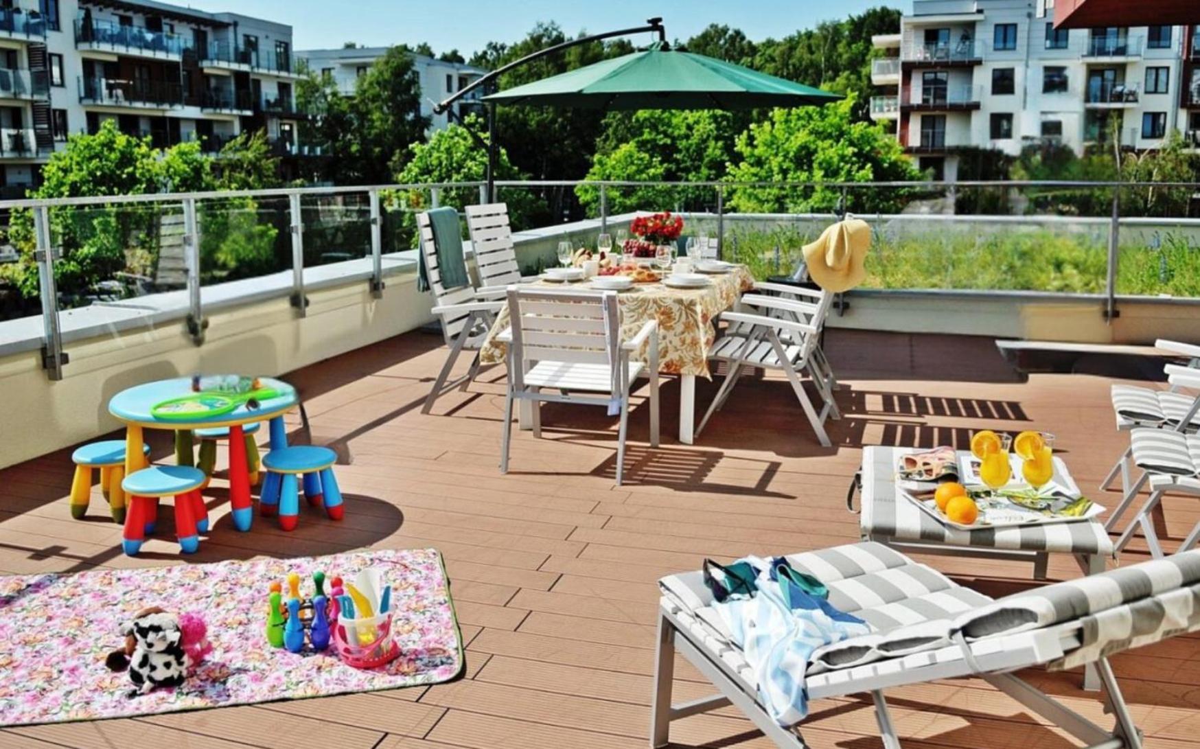 Apartamenty Balticon Polanki Park - Basen, Sauna, Silownia, Sala Zabaw Dla Dzieci Inclusive 科沃布热格 外观 照片